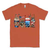 Copper 4th of july skeleton coffee cups Classic Tee - Jasminsmagicworld