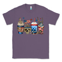 Lavender 4th of july skeleton coffee cups Classic Tee - Jasminsmagicworld