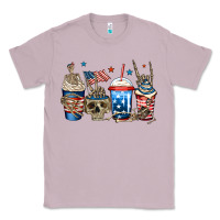 Lilac 4th of july skeleton coffee cups Classic Tee - Jasminsmagicworld