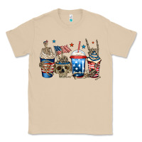 Mushroom 4th of july skeleton coffee cups Classic Tee - Jasminsmagicworld