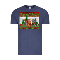 Vintage Denim joy reindeer Vintage Tee - Jasminsmagicworld