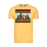 Vintage Mustard joy reindeer Vintage Tee - Jasminsmagicworld