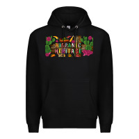 Black hispanic heritage libbey cup Premium Hoodie - BundleAndBundleShop