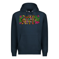 Navy hispanic heritage libbey cup Premium Hoodie - BundleAndBundleShop