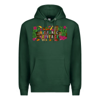 Sports Green hispanic heritage libbey cup Premium Hoodie - BundleAndBundleShop