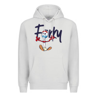 Dove Grey forky Premium Hoodie - minhPixels