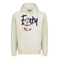 Oatmeal Heather forky Premium Hoodie - minhPixels