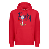 Red forky Premium Hoodie - minhPixels