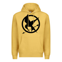 Antique Gold hunger games spiral movie Premium Hoodie - minhPixels
