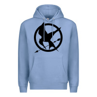 Colony Blue hunger games spiral movie Premium Hoodie - minhPixels