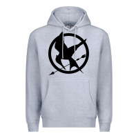 Heather Grey hunger games spiral movie Premium Hoodie - minhPixels