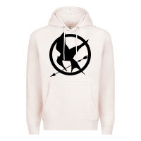 Pale Pink hunger games spiral movie Premium Hoodie - minhPixels