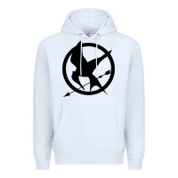 White hunger games spiral movie Premium Hoodie - minhPixels