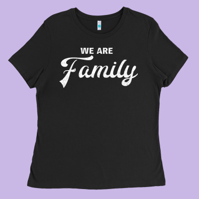 We Are Family (family / Father / Mother / Children) Ladies Tee Designed By Bettercallsaul