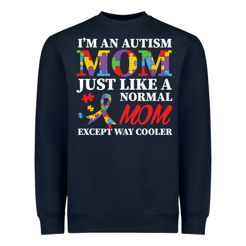 Lil Autism Mom Heavyweight Sweatshirt by CowhideDigitalArt | Teevron
