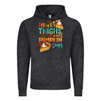 Vintage Black thick thighs and pumpkin pies Vintage Hoodie - CowGirlArtShop
