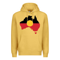 Antique Gold my family always will be Premium Hoodie - minhPixels