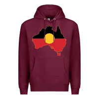 Burgundy my family always will be Premium Hoodie - minhPixels