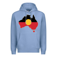 Colony Blue my family always will be Premium Hoodie - minhPixels