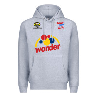 Heather Grey ricky bobby talladega nights pit crew Premium Hoodie - minhPixels