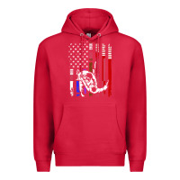 Cardinal b.ra.zi.li.an j.i.u jit.su stars & stripes rank b.j flag shirt Premium Hoodie - minhPixels