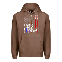 Chestnut b.ra.zi.li.an j.i.u jit.su stars & stripes rank b.j flag shirt Premium Hoodie - minhPixels