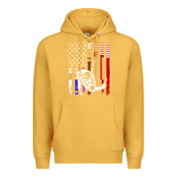 Mustard b.ra.zi.li.an j.i.u jit.su stars & stripes rank b.j flag shirt Premium Hoodie - minhPixels