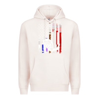 Pale Pink b.ra.zi.li.an j.i.u jit.su stars & stripes rank b.j flag shirt Premium Hoodie - minhPixels