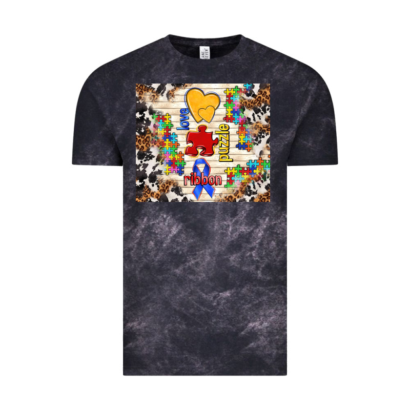 Love Puzzle Ribbon Vintage Tee by TumblerDesignByShophia | Teevron
