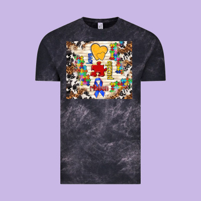 Love Puzzle Ribbon Vintage Tee Designed By Tumblerdesignbyshophia