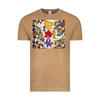 Vintage Camel love puzzle ribbon Vintage Tee - TumblerDesignByShophia