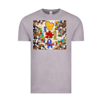 Vintage Zinc love puzzle ribbon Vintage Tee - TumblerDesignByShophia