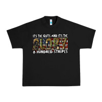 Black its the guts and its the glory a hundred stripes Urban Heavy Tee - CowGirlArtShop