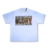 Its The Guts And Its The Glory A Hundred Stripes Urban Heavy Tee | Teevron