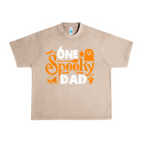French Oak one spooky dad funny cat boo dad halloween costume design t shirt Urban Heavy Tee - minhPixels
