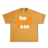 Peanut Butter one spooky dad funny cat boo dad halloween costume design t shirt Urban Heavy Tee - minhPixels
