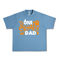 Pebble Blue one spooky dad funny cat boo dad halloween costume design t shirt Urban Heavy Tee - minhPixels