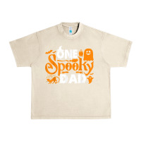 Sandshell one spooky dad funny cat boo dad halloween costume design t shirt Urban Heavy Tee - minhPixels