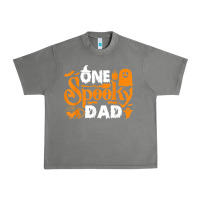 Tornado one spooky dad funny cat boo dad halloween costume design t shirt Urban Heavy Tee - minhPixels