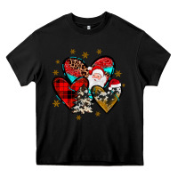 Black heart  wood slice ornament Heavy Core Tee - JahusDesignShop