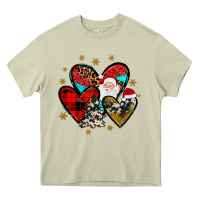 Mossy heart  wood slice ornament Heavy Core Tee - JahusDesignShop