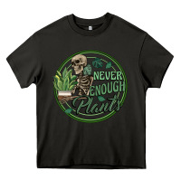 Asphalt never enough plants Heavy Core Tee - Artiststas