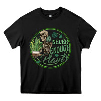 Black never enough plants Heavy Core Tee - Artiststas