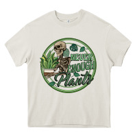 Cream never enough plants Heavy Core Tee - Artiststas