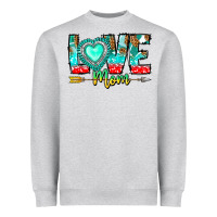 Love Mom Heavyweight Sweatshirt | Teevron