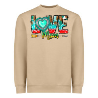Mushroom Love Mom Heavyweight Sweatshirt - CowhideDigitalArt