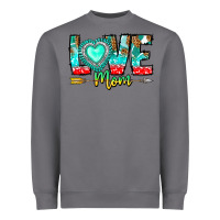Storm Love Mom Heavyweight Sweatshirt - CowhideDigitalArt