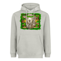 Moon Dust st patricks day sheep shamrock gold  serape leopard glitter Heavyweight Hoodie - Artiststas