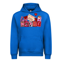 Cobalt valentines day nurse Urban Hoodie - AdoDesignShop
