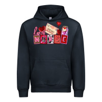 Navy valentines day nurse Urban Hoodie - AdoDesignShop
